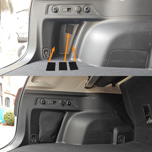 Trunk Upgrade, Trunk Organizer Pocket Bag, Trunk Cubby Storage bag, Cargo side pocket For Subaru Forester SK 2024 2023 2022 2021 2020 2019,Black, 2 pcs (Driver's side+Passenger's side) - style: Driver's side+Passenger's side, Trunk Storage bag