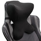 Car Neck Pillow for Driving Seat Car headrest Pillow/Gaming Chair Pillow with Adjustable Strap Removable Cover Ergonomic Design Neck Support Pillow for auto, Office Chair, Gaming Chair(Black)