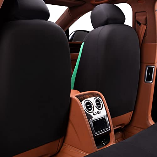 Flying Banner Butterfly car seat Covers ful Set Fashion Universal Lady Woman Female Rear Bench Split Colorized (Mint Green, Full Set - Lace) - color: Mint Green Lace, size: Full set