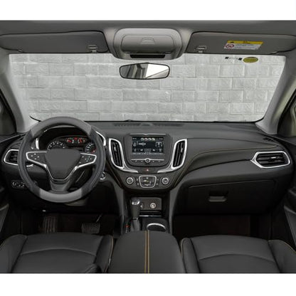 GIANT PANDA Car Steering Wheel Cover Customized for Chevy, Black and Gray - color: C-Black+Gray