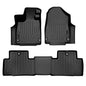 SMARTLINER Custom Fit All Weather Floor Mats 2 Row Liner Set Compatible with 2022-2025 Acura MDX - color: Acura MDX 2022 - 2025