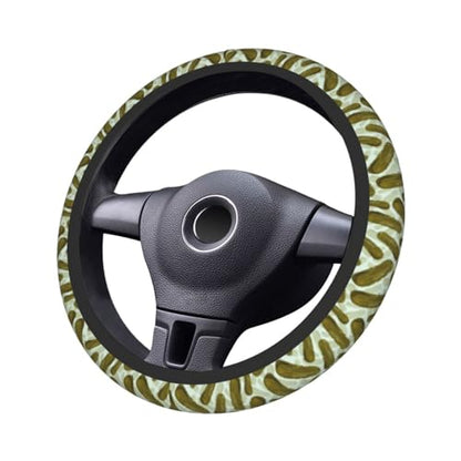 Pickles Steering Wheel Covers Non Slip Neoprene Steering Wheel Protector Cover Universal 15 Inch for Men Women Car Truck - color: Pickles