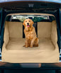 SUV Cargo Liner for Dogs - Water-Resistant Pet Trunk Cargo Cover Mat for SUVs and Sedans with Bumper Flap Protector, Trunk Cover, Non-Slip Liner, (35" X 40") Upgraded 2025 - color: Tan