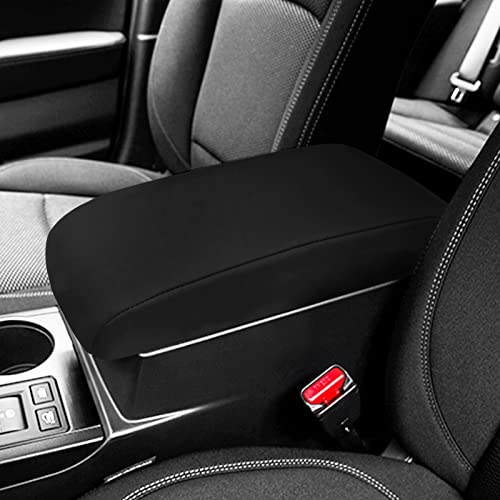 INTGET Car Center Console Armrest Cover for Subaru Outback/Legacy Accessories 2015 2016 2017 2018 2019 Leather Middle Console Arm Rest Box Lid Seat Cover Protector Cushion Saver (Black Neoprene) - color: Black Neoprene