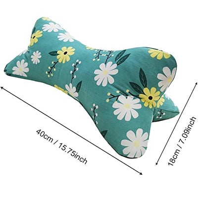 Neck & Cervical Pillows Dog Bone Shaped Travel Neck Pillows With Washable Removable Cover For Car Bus Truck Driving Comfort Head Rest Support Bone Pillows For Neck Chiropractic Pillow ( Size : C ) - size: C