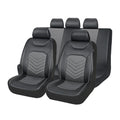 Car Seat Cover Full Set, Comfortable Breathable 5D Mesh Fabric Vehicle Seat Cover, Airbag Compatible Automotive Interior Chair Protecter, Universal for SUV Sedan Truck
