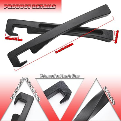Toyota Grand Highlander Seat Gap Filler, Car Seat Gap Filler Organizer Stop Things from Dropping Customized Interior Accessories for Toyota Black, 2 Pack