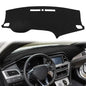 Dash Cover Mat Custom Fit for Hyundai Sonata 2015 2016 2017 2018 2019 Dashboard Cover Pad Carpet Protector (Black) F165 - color: 15-19 Black