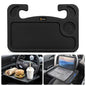 EcoNour Steering Wheel Desk for Hyundai Elantra 2011-2024 2025 2026 2-in-1 Car Tray Table Laptop Car Mount with Pen Holder Food Tray for Eating with Drinks Holder Multipurpose Travel Car Accessories - size: Fit For Hyundai Elantra 2011-2026