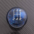 Cosmic Space Shift Knob, Compatible/Replacement for 2002-2014 Subaru WRX 5 Speed - color: Cosmic Blue