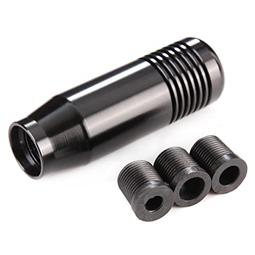 3" Alloy Shifter Lever Knob Handles Car Racing Gear Shift Stick Fit Most Manual Auto Vehicles, Black