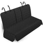 Dog Car Seat Cover for Back Seat, Waterproof 600D Oxford Protector for Travel and Daily Use, Non Slip Scratch Resistant Bench Cover, Easy to Clean, Fits Compact Cars/SUVs, 52 Inch - size: Small-52"W