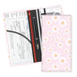 Leather Car Registration and Insurance Card Holder, Cute Car Accessories Vehicle Glove Box Car Organizer for Documents, Cards, License Cute Daisy - color: Cute Daisy