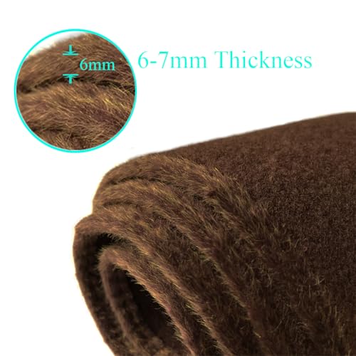 Dash Cover Mat Pad Custom Fit for Toyota Camry 2007 2008 2009 2010 2011 Dashboard Cover Carpet Cap Protector (Dark Brown) Y27 - color: 07-11 Brown