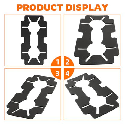 GoaMotors Front Console Cup Holder Tab Foam Sheet Insert for Honda Pilot 2009-2015, Replace #83456-SZA-A01