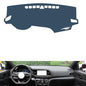 leather dash board cover mat Compatible with HyundaiHyundai Elantra 2016-2018, Interior Dash Covers，Sun protection dashboard cover-blue - size: Compatible with Elantra 2016-2018