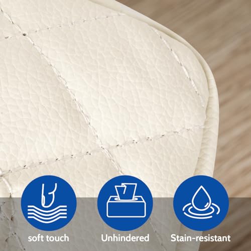 Car Tissue Holder, Standard PU Leather Napkin Organizer for Backseat, Extra Large Fits 120-150 Tissues per Box, 9.84'' x 3.94'' x 5.51'' (Beige) - color: Beige