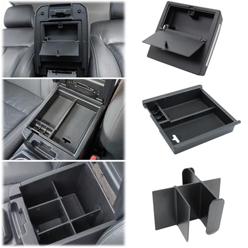 3PCS Center Console Organzier Compatible with Toyota Tacoma 2016-2023 Accessories Tray Hidden Box Divider ABS Material Insert - color: 3PCS