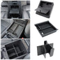 3PCS Center Console Organzier Compatible with Toyota Tacoma 2016-2023 Accessories Tray Hidden Box Divider ABS Material Insert - color: 3PCS