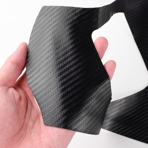 Car Door Anti Kick Pad for Toyota GR86 2021 2022 2023 2024 2025 Protective Stickers Interior Decals Accessories Self-Adhesive Side Edge Protection Mats Cover Carbon Fiber Pattern