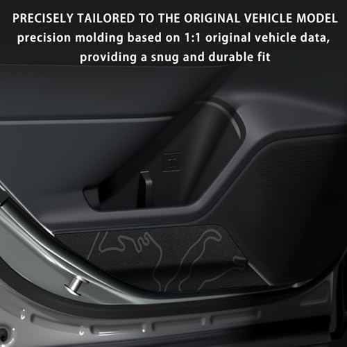 4PCS Car Door Anti Kick Pads for 2025 Forester Interior Protector Mat Dirty Collision Stickers Inner Decorative