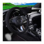 3PCS 15Inch Car Steering Wheel Cover Armrest Cover Gear Shift Cover Set, Microfiber Breathable Anti-Slip Automotive Steering Wheel Protector, Vehicle Interior Decor, Universal Fit（Black）