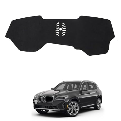 Dash Cover for BMW X3 2018-2024 & BWM X4 2019-2025(No HUD) Dashboard Cover Mat, Sunshade Non-Slip Center Console Sunshield Protector Mat Pad - size: BMW X3 2018-2024 & BWM X4 2019-2025