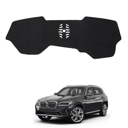 Dash Cover for BMW X3 2018-2024 & BWM X4 2019-2025(No HUD) Dashboard Cover Mat, Sunshade Non-Slip Center Console Sunshield Protector Mat Pad - size: BMW X3 2018-2024 & BWM X4 2019-2025