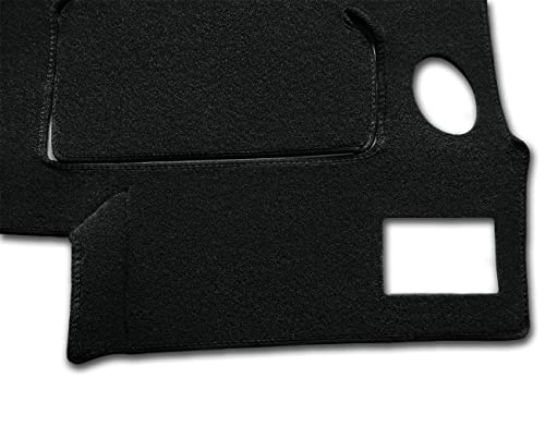 Dash Cover Mat Custom Fit for 1996 1997 1998 1999 2000 Honda Civic, Dashboard Cover Pad Carpet Protector (96-00 Black) F109 - color: 96-00 black