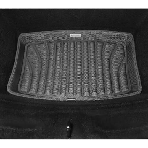 SUPER LINER Floor Mats & Cargo Liners Compatible with 2024-2026 Tesla Model 3 Highland, All-Weather Full Cabin Protection System, Premium Soft Mat Set for Floors, Trunk, Frunk & Seatbacks - size: 6 PCS Compatible with Model 3 Highland | Large