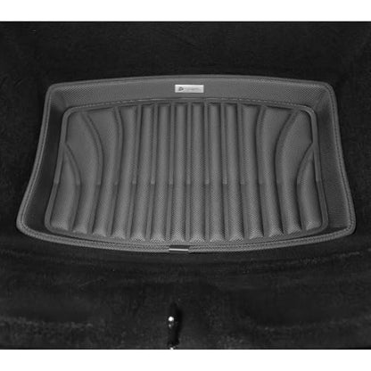 SUPER LINER Floor Mats & Cargo Liners Compatible with 2024-2026 Tesla Model 3 Highland, All-Weather Full Cabin Protection System, Premium Soft Mat Set for Floors, Trunk, Frunk & Seatbacks - size: 6 PCS Compatible with Model 3 Highland | Large