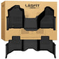 LASFIT Floor Mats for 2002-2008 Dodge Ram 1500 Quad Cab, 2003-2009 for 2500/3500 Bench Seating, Not Fit Have 4X4 Shifter, All Weather TPE Custom Fit Car Mats Floor Liners 1st & 2nd Row, Black - style: 2) 1500 | 2002-2008 |Quad Cab Floor Mats