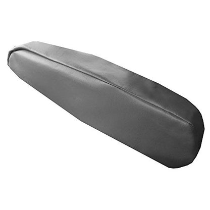FH Group Premium Faux Leather Armrest Cover Semi-Universal Fit, One Pair, Set of 2 Gray - color: Gray, style: Armrest Cover