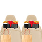 3-in-1 Car Headrest Backseat Organizer with 3.7" Backseat Cup Holder for Car, Seat Back Organizer with Hooks (2pc) - size: 2-PACKS
