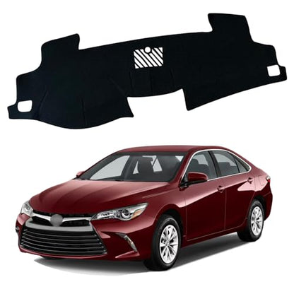 XITER Polyester Dashboard Cover Mat Carpet Dash Nonslip Sun Shade Mat Compatible For Toyota CAMRY 2012 2013 2014 2015 2016 2017 - size: 2012-2017 CAMRY