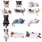 12 Pcs Cat Car Interior Accessories Cat Car Dashboard Decorations Dash Decor Rearview Mirror Ornament