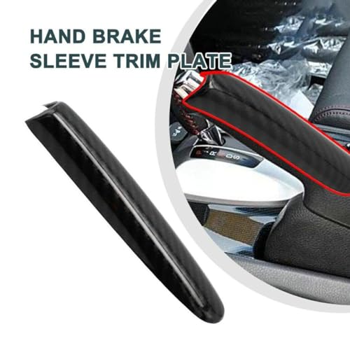 Shifter Hand Brake Cover Trim for Honda Civic 9th 2012 2013 2014 2015 Carbon Fiber Style