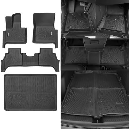 Custom Fit Floor Mats for Mercedes-Benz G Class/G550/G580/AMG G63 SUV 2019-2025 2026, All Weather TPE Floor Liners with Trunk Mat, Odorless Full Set Interior Accessories - size: 22)G Class/G550/G580/AMG G63 SUV|2019-2026