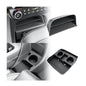 BIBIBO 2Packs for 2026 Hyundai Palisade Center Console Organizer 2026 Hyundai Palisade (SE, SEL, SEL Convenience, SEL Premium, XRT Pro, Limited, Calligraphy)Under Console Insert Tray+Divider Organizer - color: Black-(Console Under+Insert shelf)