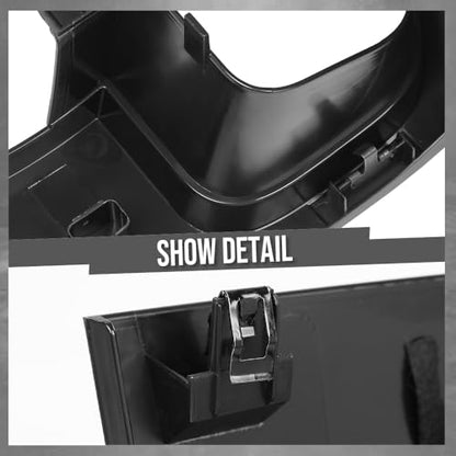 ALLGOOD Instrument Cluster Cover Panel Dash Bezel Trim, Compatible with Ford F150 2004-2008, Black - color: Black
