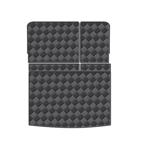 Cargo Mat & Backrest Mats for 2021-2024 2025 Cadillac Escalade ESV Accessories, All Weather Waterproof Rear Cargo Liner Rear Trunk Liner Back Seat Cover Protector - size: 2021-2025 Cadillac Escalade ESV