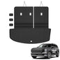 Auxko All Weather Cargo Mat & Back Seat Protector Fit for Hyundai Palisade 2026 7/8 Seaters TPE Rubber Trunk Liner Accessories Odorless Anti-Slip Cargo Tray