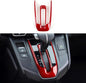 Car Gas Center Gear Shift Panel Decals for Honda CR-V 2017-2022 Accessories CRV ABS Stickers, Red - color: Gas Center Gear Shift, Red