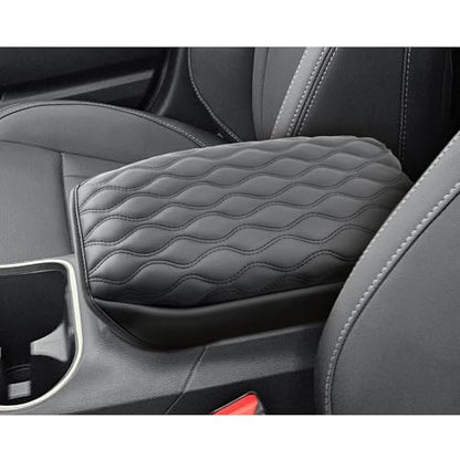 CDEFG for 2025 Outback Legacy Center Console Cover Compatible with 2020-2025 Subaru Outback Legacy Accessories Armrest Cover 2020-2025 Outback Legacy Middle Console Pad Arm Rest Cushion - color: Black for 2020-2025 Outback Legacy