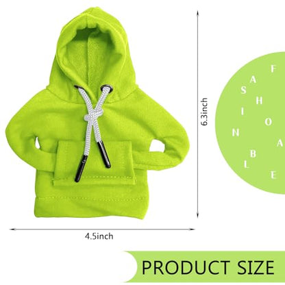 vvag Gear Shift Hoodie, Dutch Fleece, Green, Universal Fit (16.54 x 4.53 inches), Hardware Handle Accessory - color: Green
