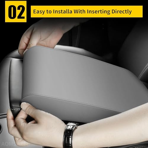 Armrest Console Covers for 2019-2024 Nissan Altima Light Gray - color: Gray 19-24