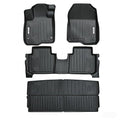 All Weather Floor Mat and Cargo Liner for Honda CR-V 2023-2026 (Include Hybrid), TPE Car Mat Full Set Front & Rear 4 PCS,Custom Fit Floor Liners - Anti-Slip Waterproof Odorless Easy Clean - size: Honda, style: 23-26 Honda CR-V（Cargo Liner）