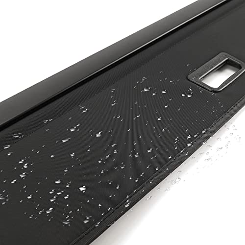 D-Lumina Cargo Cover - Compatible with 2010-2021 2022 2023 2024 Toyota 4Runner - Retractable Rear Luggage Trunk Security Covers Protector Anti Theft Shield Shade, Canvas - size: Black-Fit 4Runner 2010-2024