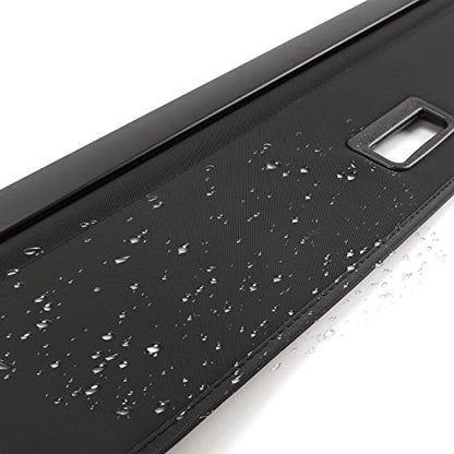 D-Lumina Cargo Cover - Compatible with 2010-2021 2022 2023 2024 Toyota 4Runner - Retractable Rear Luggage Trunk Security Covers Protector Anti Theft Shield Shade, Canvas - size: Black-Fit 4Runner 2010-2024