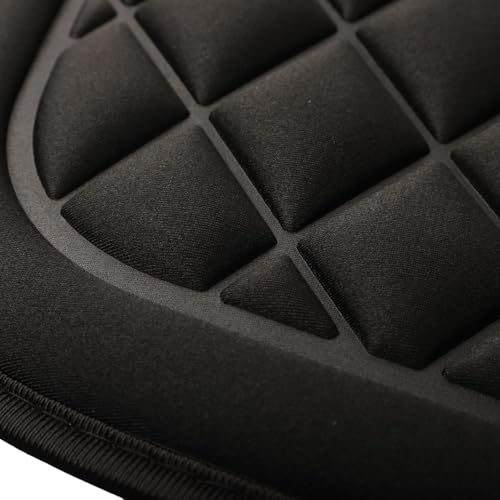 Car for Seat Cushion Driver with for Memory Foam and Non-Slip Bottom, 3D Ventilated Design Cooling, Anti-Slip Long Drives, Home Office School Use, 44 x 48 cm